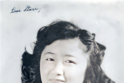Portrait of Emiko Takenaga (ddr-densho-474-176)