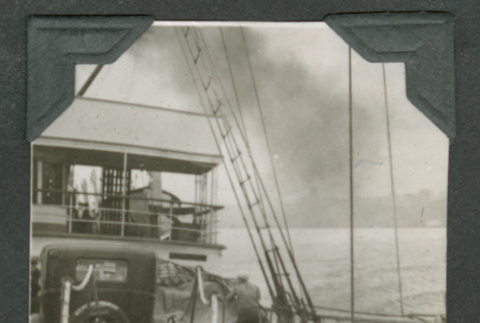 Ship deck with man in background (ddr-densho-540-29)