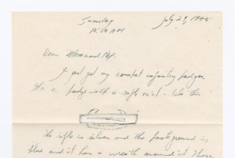 Letter from Tadashi Ishida to Mr. & Mrs. Y Ishida (ddr-densho-535-227)