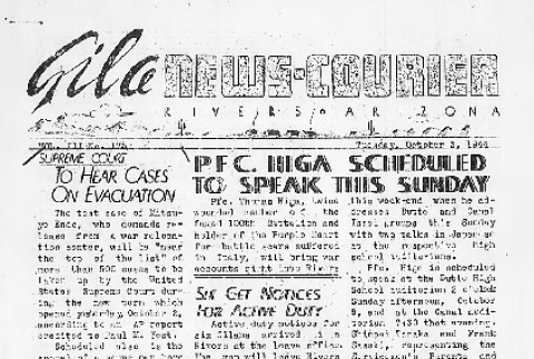 Gila News-Courier Vol. III No. 175 (October 3, 1944) (ddr-densho-141-329)