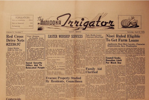 Minidoka Irrigator Vol. IV No. 7 (April 8, 1944) (ddr-densho-119-83)