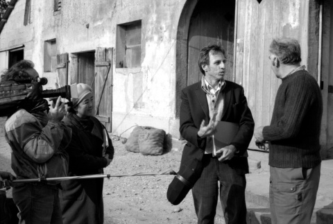Two being filmed, Loni on left (ddr-densho-1007-568)