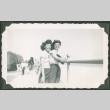 Umeyo Sakagami and Shigeko Kawashima at Long Beach (ddr-densho-328-437)