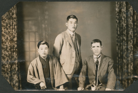 Three men (ddr-densho-442-64)