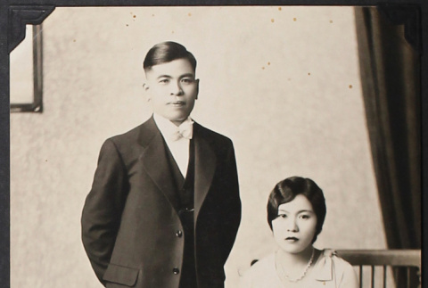 Portrait of couple (ddr-densho-493-181)