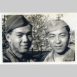Herbert K. Yanamura and another soldier (ddr-densho-22-402)
