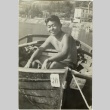 Man in rowboat (ddr-densho-201-212)