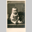 Postcard photo of baby boy (ddr-densho-430-164)
