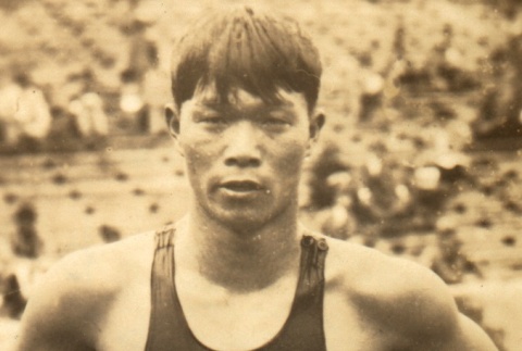 Tatsuo Okada, a Nihon University swimmer (ddr-njpa-4-1997)