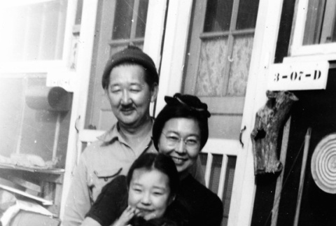 Ishii family; Frank, Hisa, Frances, Kiyo (ddr-csujad-50-4)