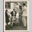 Group talking on lawn (ddr-densho-293-166)