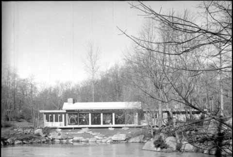 View of house from across pond (ddr-densho-377-1394)