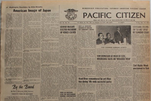 Pacific Citizen, Vol. 53, No. 24 (December 15, 1961) (ddr-pc-33-50)