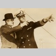 Charles Edison and Admiral James Richardson observing exercises (ddr-njpa-1-248)