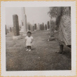 Susan Shiomi in cemetery (ddr-densho-522-226)