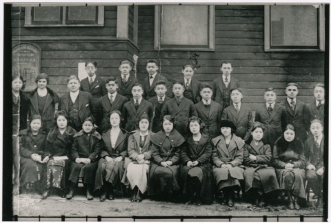 Japanese Baptist church members (ddr-densho-353-298)