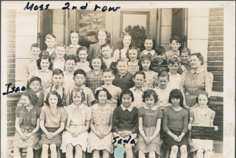 Central School Grade 5A and 5B class photo (ddr-densho-321-789)