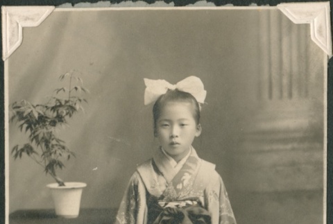 Portrait of Kiku Fujii (ddr-densho-321-922)