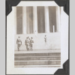 Men on steps of Jefferson memorial (ddr-densho-466-178)
