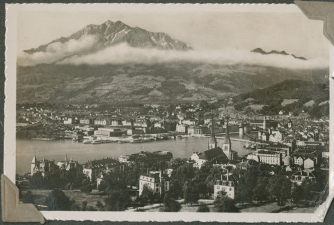 View of Lucerne, Switzerland (ddr-densho-201-870)