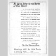 Advertisement for a Civil Liberties League meeting (ddr-densho-67-109)
