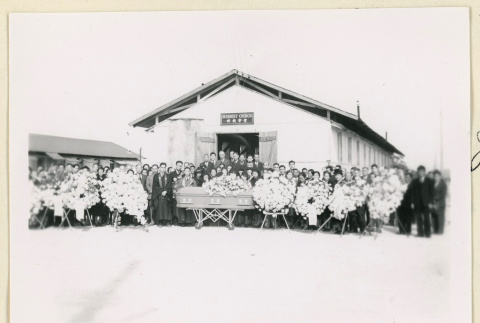Funeral for Juisho Hirago (ddr-densho-37-1761)