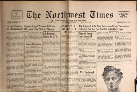 The Northwest Times Vol. 3 No. 12 (February 9, 1949) (ddr-densho-229-179)
