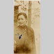 A woman standing outside (ddr-njpa-1-1718)