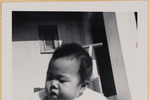 Susan Shiomi in stroller (ddr-densho-522-136)