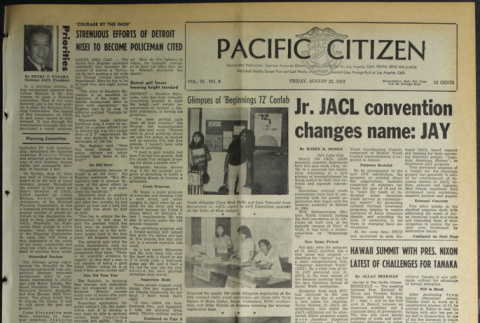 Pacific Citizen, Vol. 75, No. 8 (August 25, 1972) (ddr-pc-44-33)