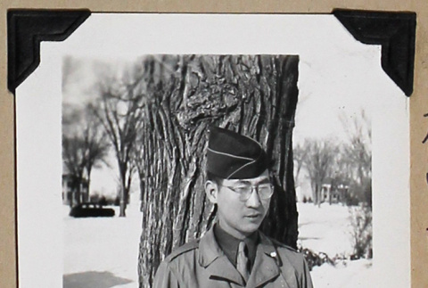 Man in military uniform (ddr-densho-404-369)