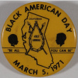 Black American Day pin (ddr-densho-433-916)