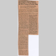 Article titled:  Presidential Award Given in Recognition of Three Actions By Nisei Troops in France, Italy (ddr-densho-539-108)