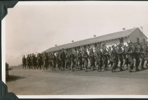 Men marching in formation (ddr-ajah-2-49)