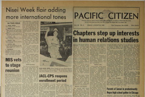 Pacific Citizen, Vol. 63, No. 9 (August 26, 1966) (ddr-pc-38-34)