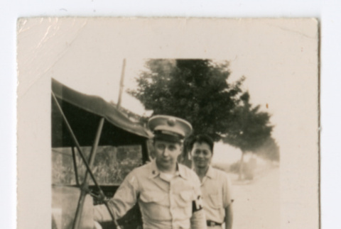 Charles Roeslin Jr. and other man (ddr-densho-550-80)