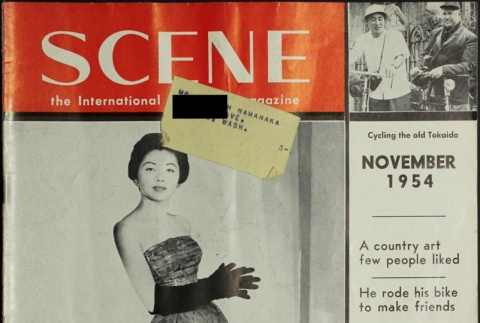 Scene the International East-West Magazine Vol. 5 No. 16 (November 1954) (ddr-densho-266-69)