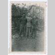 Two soldiers with man in suit (ddr-densho-368-211)
