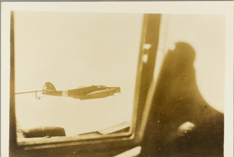 Photo of an Italian plane taken from the window of another (ddr-njpa-13-776)