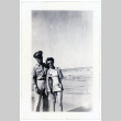 Man and woman at the beach (ddr-densho-373-17)