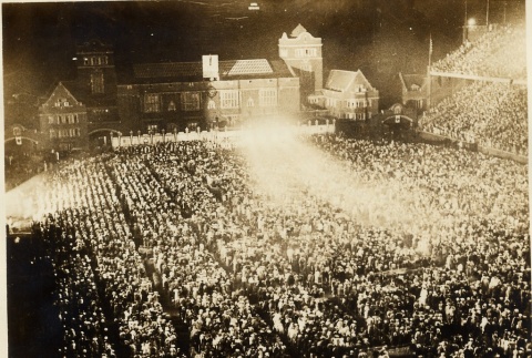 View of a large crowd in a stadium (ddr-njpa-1-1528)