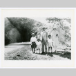 Family of five in road (ddr-densho-1007-336)