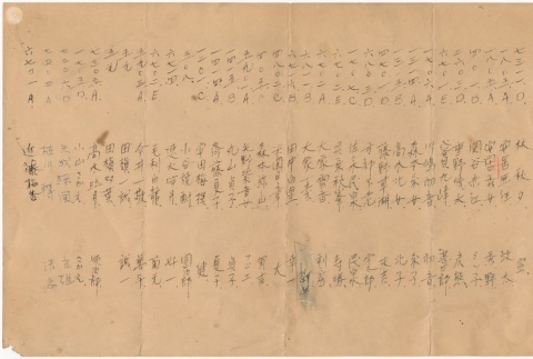 Document written in Japanese (ddr-densho-350-3)