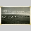 View of Manzanar with mountains in the background (ddr-manz-4-82)