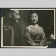 American soldier with Japanese woman (ddr-densho-397-171)