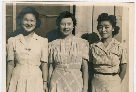 Three women (ddr-densho-356-122)