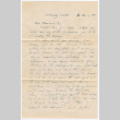 Letter from Tadashi Ishida to Mr. & Mrs. Y Ishida (ddr-densho-535-55)