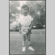 Boy standing on lawn (ddr-densho-523-218)