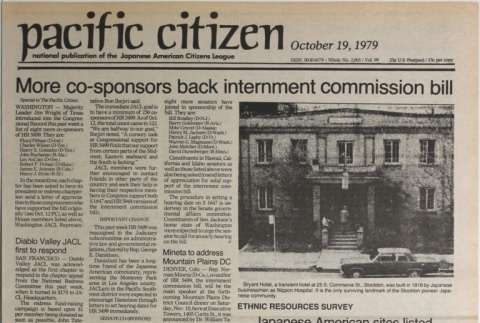 Pacific Citizen, Vol. 89, No. 2065 (October 19, 1979) (ddr-pc-51-41)