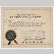 Certificate of Service (ddr-ohs-1-47)